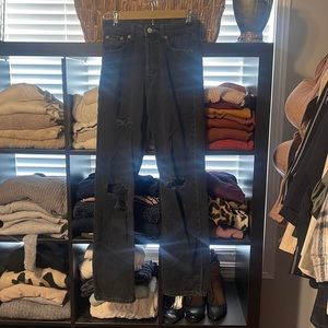 Aeropostale womens jeans. Size 2 regular length. 90s baggy style.